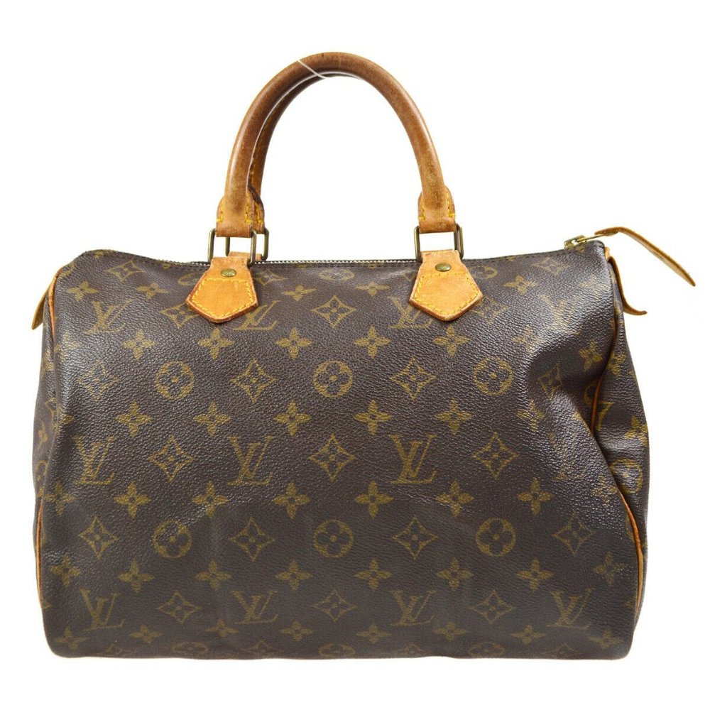 Auth Louis Vuitton Speedy 30 Satchel #43398L19 - Picture 2 of 13